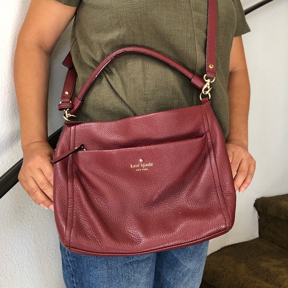 Kate Spade Soft Pebbled Leather Handbag/Crossbody